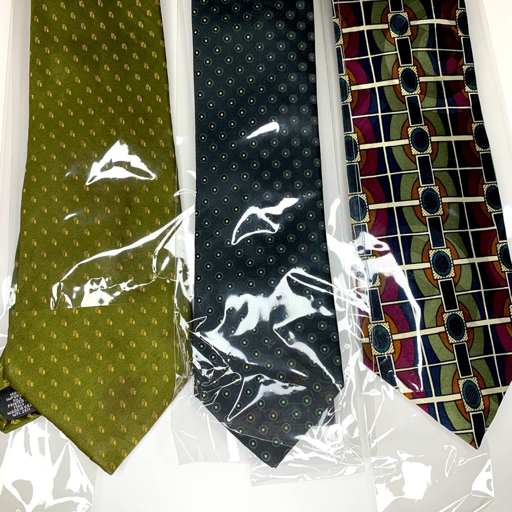 BUY 1 GET 2 FREE! NEW Brand Name Men’s Neck Tie 100% Silk